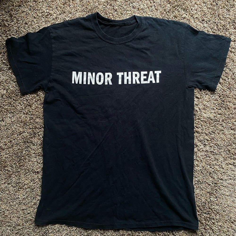 Minor Threat Punk Band Tshirt